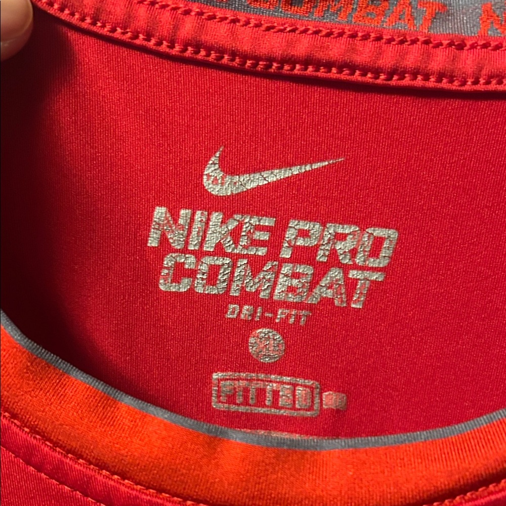 Nike Men’s Dri-Fit Pro Combat Shirts - Picture 2 of 3